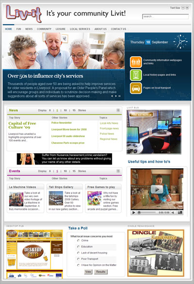 Liv-it website